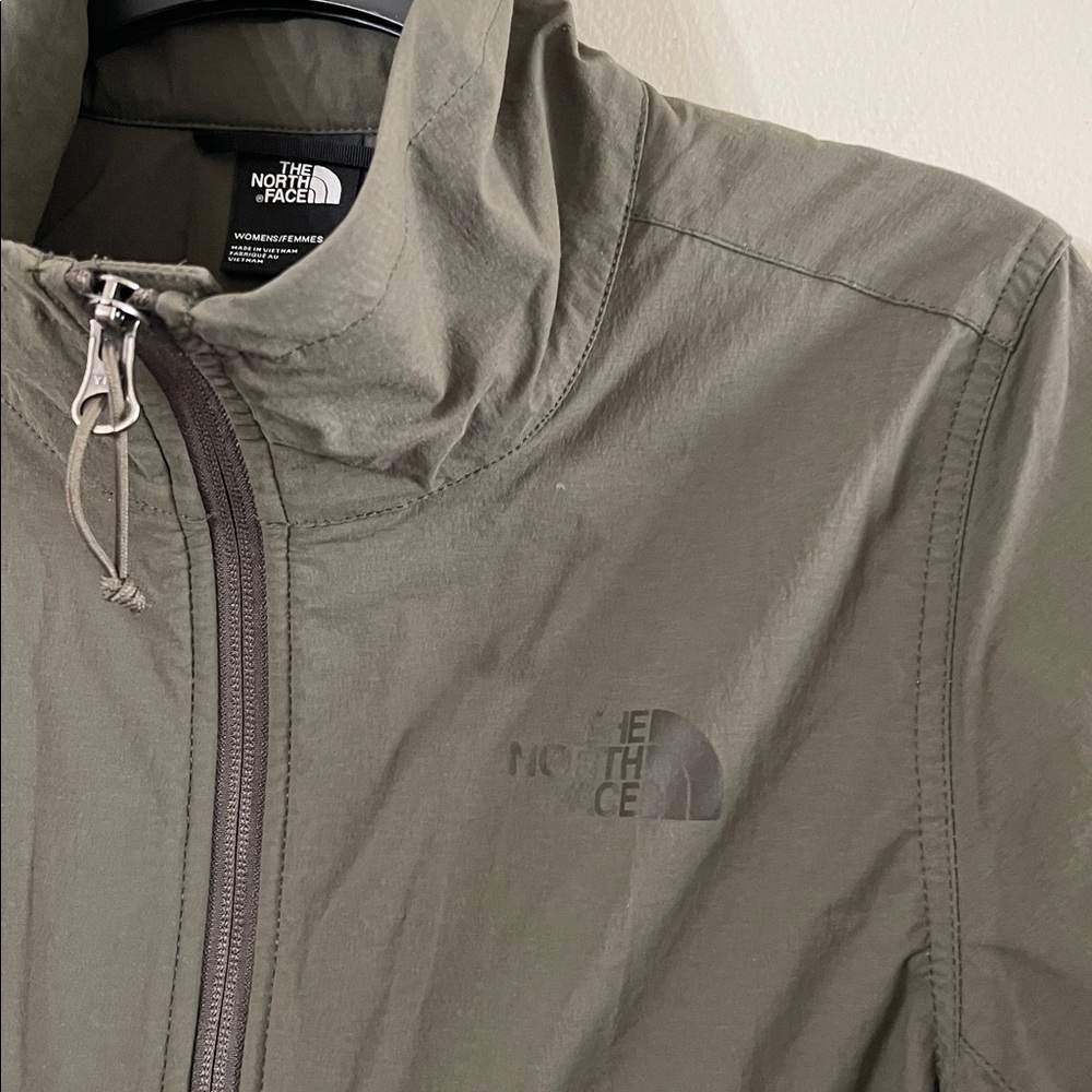 THE NORTH FACE SIGHTSEER II SPRING & AUTUMN JACKET IN OLIVE GREEN WOMENS SIZE XS - Picture 2 of 12
